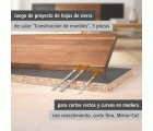 Juego de proyecto de hojas de sierra de calar "Construcción de muebles", 3 piezas