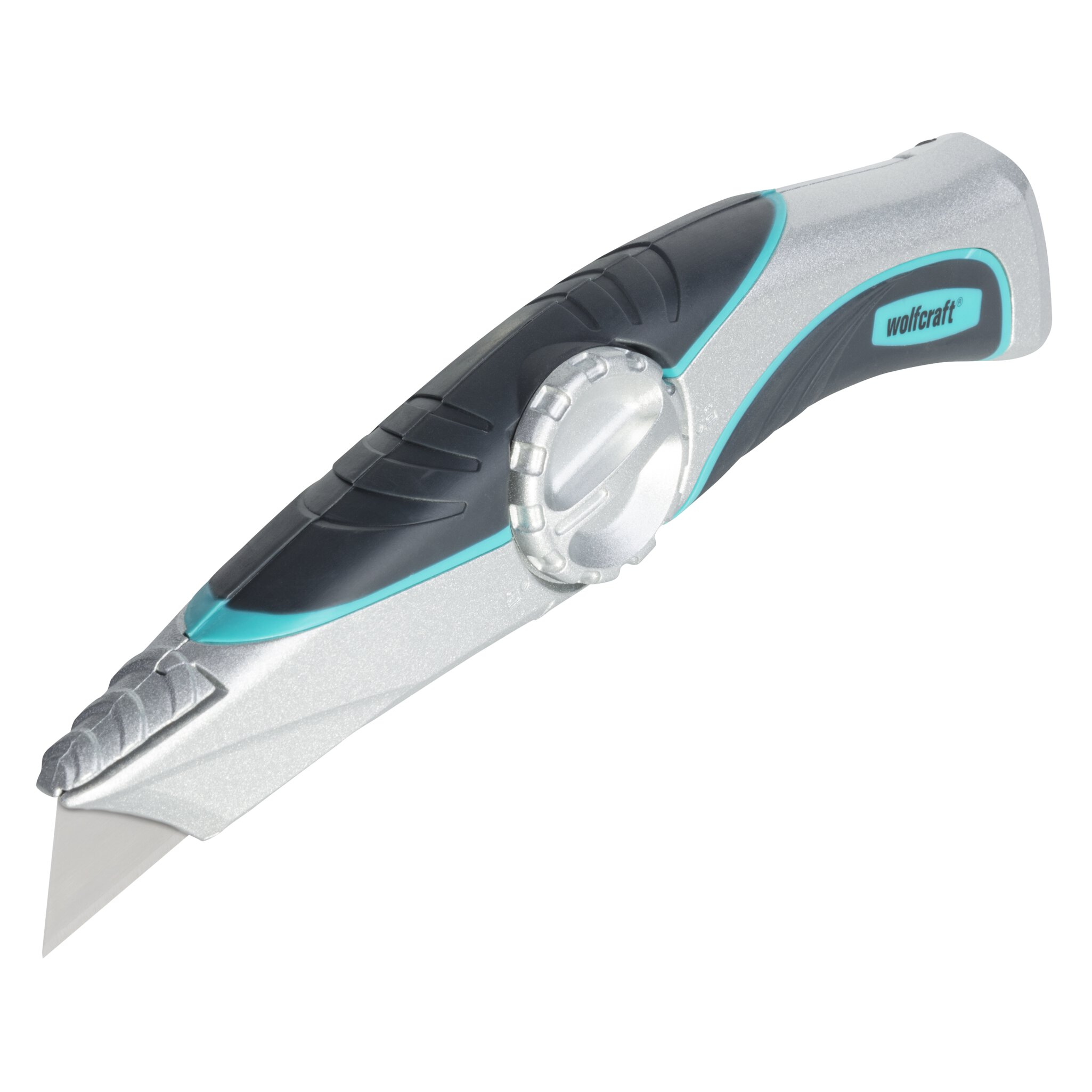 Cúter con cuchilla trapezoidal profesional con cuchilla fija