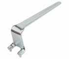 Llave de brida para amolador angular, acodada