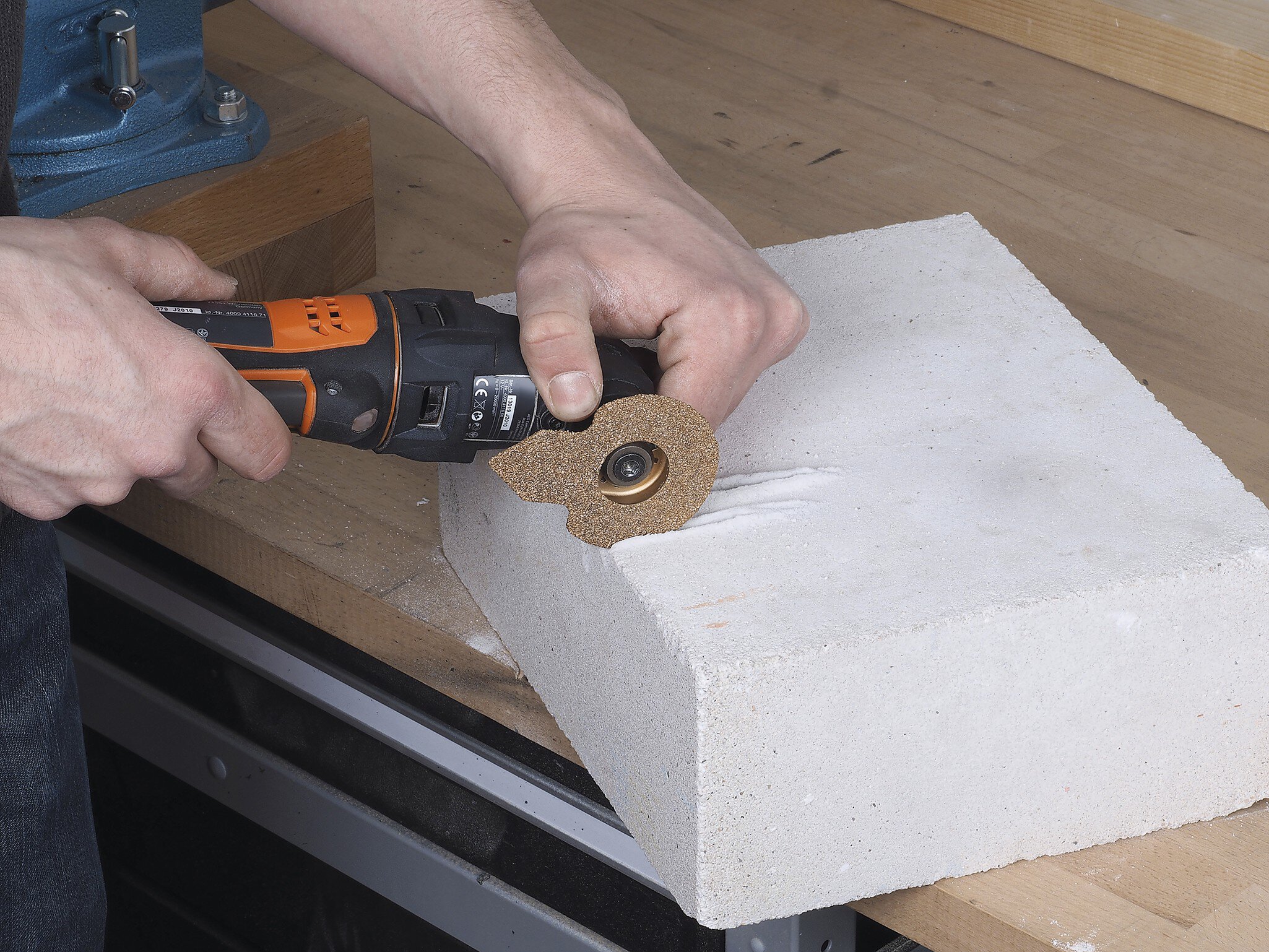 1 cortadora-lijadora PRO recubierta de carburo de tungsteno ø65