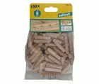 150 espigas corrugadas de haya de ø8x40mm