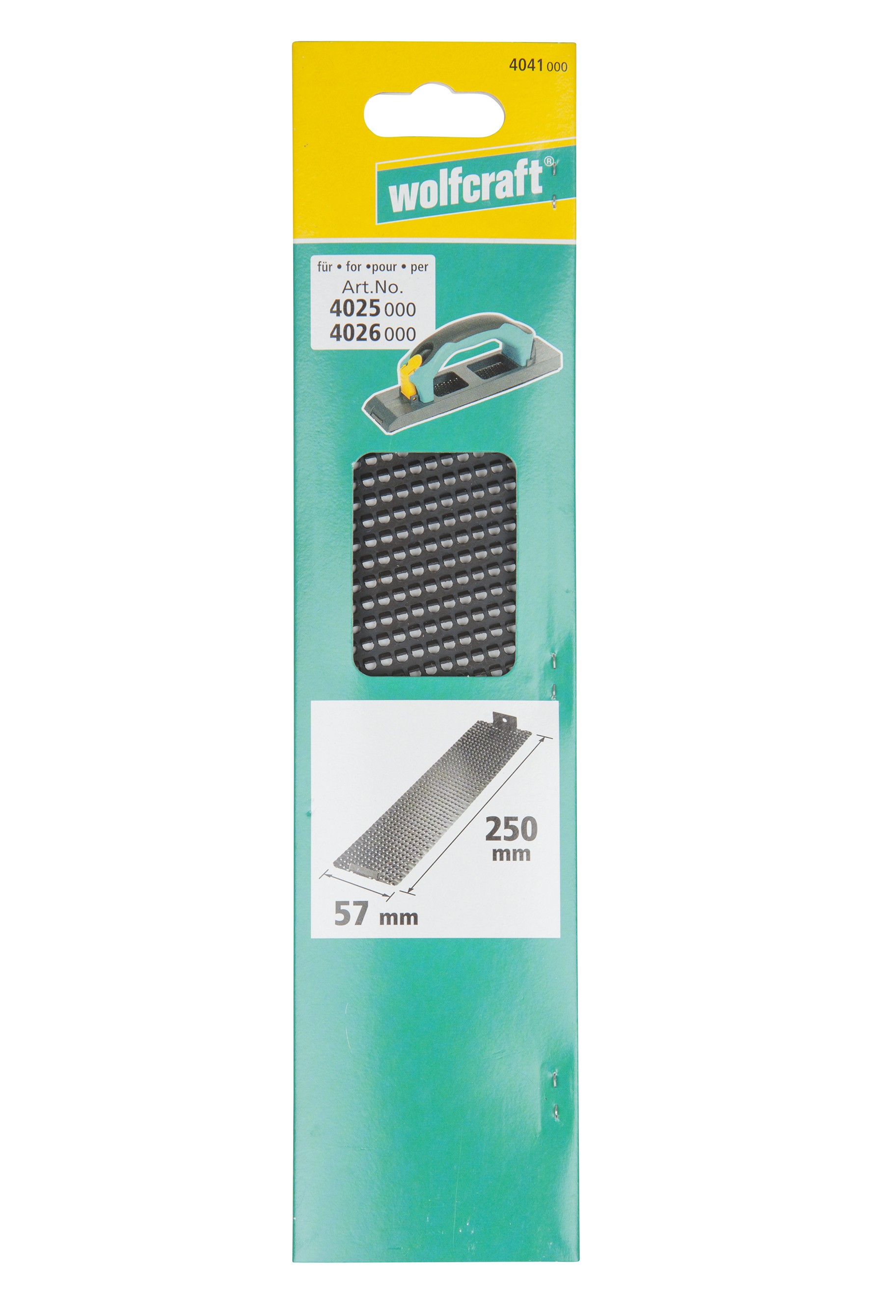 1 hoja de escofina para art. 4025000/4026000