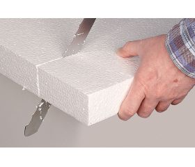 Cuchillo para materiales aislantes de 270 mm con mango de madera