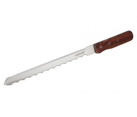 Cuchillo para materiales aislantes de 270 mm con mango de madera