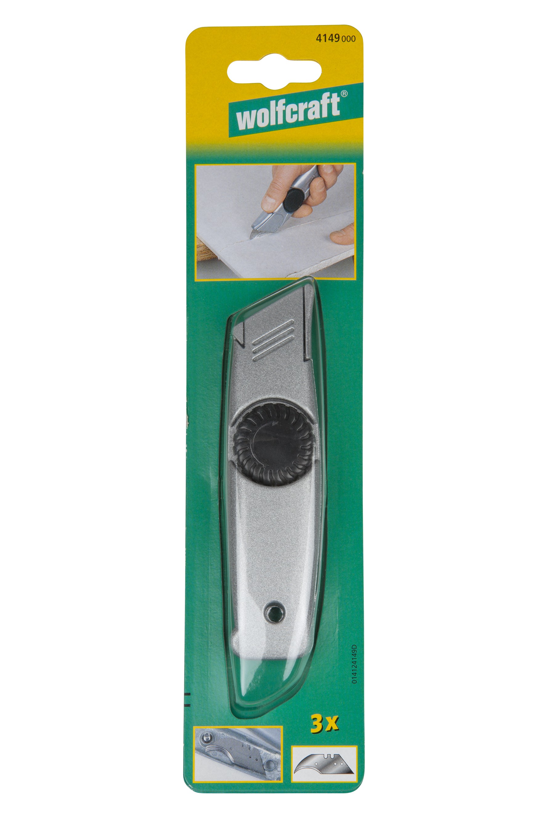 1 multicúter de cuchilla fija con cuchillas media luna