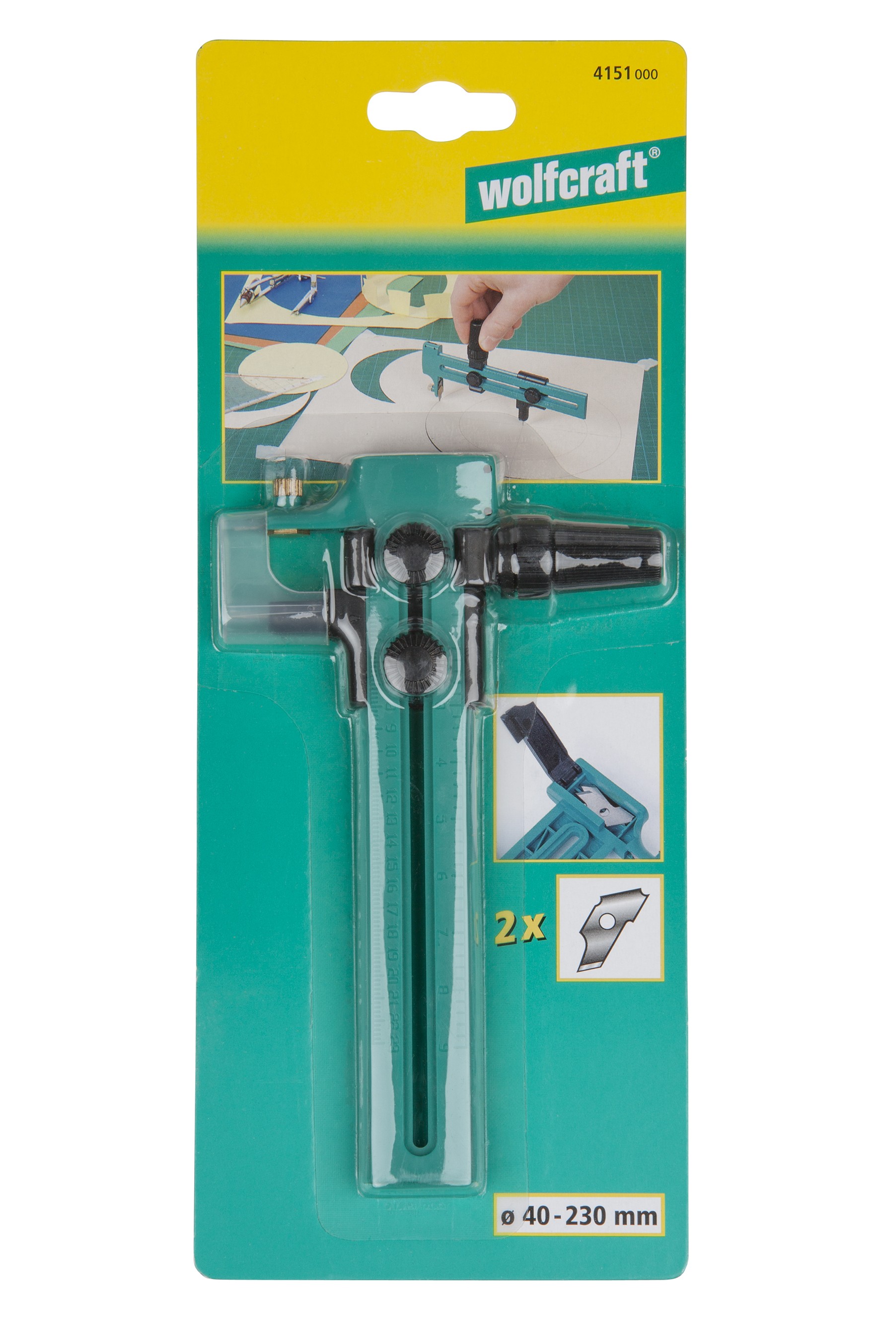 1 cortador circular de plástico