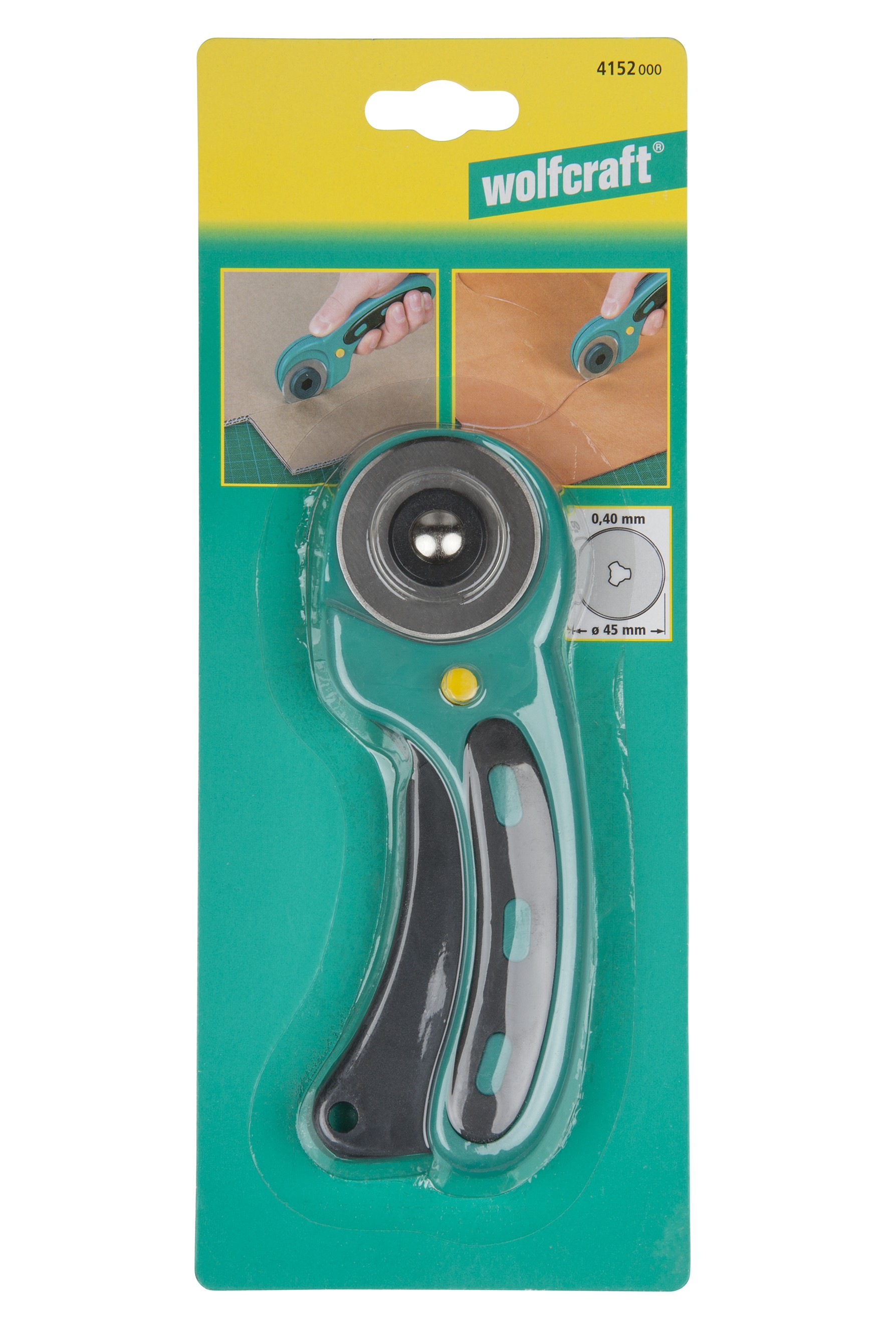 1 cúter de cuchilla circular de 45 mm de diámetro