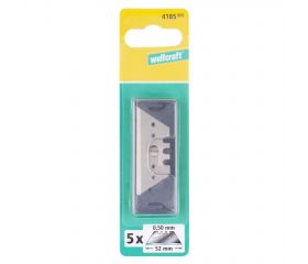 5 cuchillas trapezoidales profesionales de 0,50 x 52 mm
