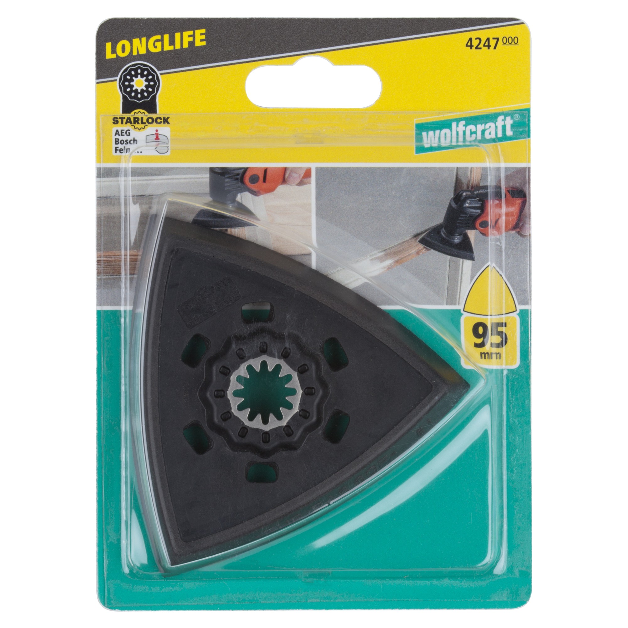 1 plato abrasivo Delta CT, 95 mm