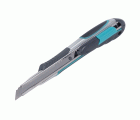 Cúter profesional de doble seguridad con cuchilla separable de 9 mm