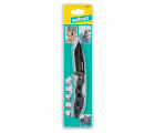 1 navaja plegable con cuchilla dentada de 75 mm