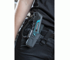 Cúter de cuchilla trapezoidal PRO SAFETY con estuche