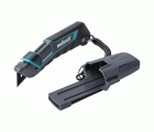 Cúter de cuchilla trapezoidal PRO SAFETY con estuche
