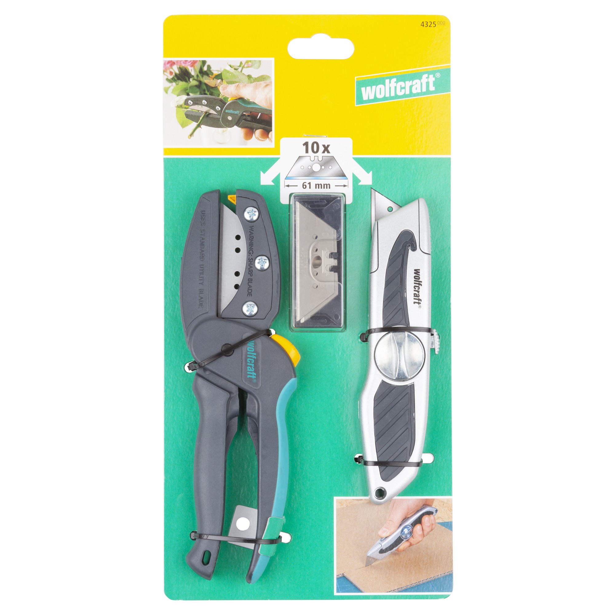 1 juego de cúter y tijera