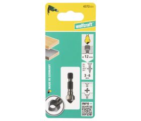 1 avellanador WS, vástago hexagonal, Ø 12 mm