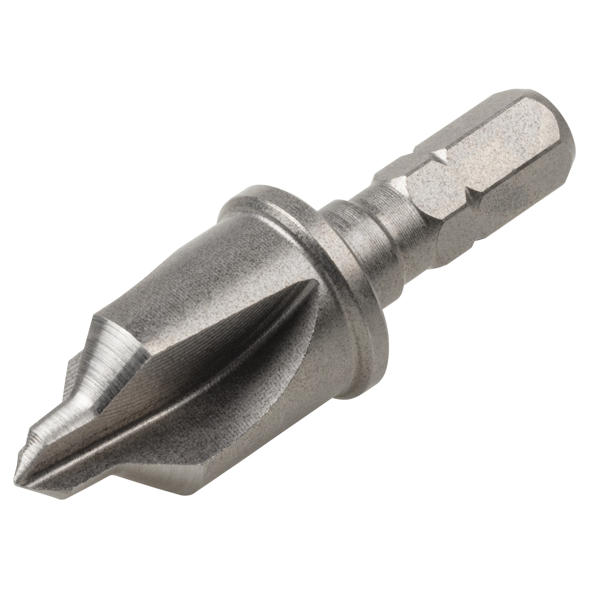 1 avellanador hexagonal HSS Ø 12 mm con tope de profundidad