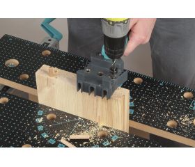 Juego de 6 piezas de brocas espirales para madera con tope de profundidad