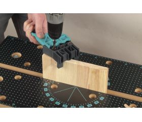 Juego de 6 piezas de brocas espirales para madera con tope de profundidad