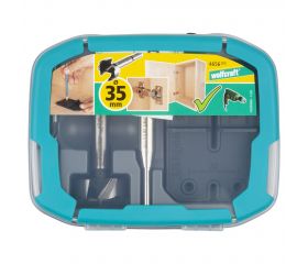 1 set para instalación de bisagras de cazoleta, 35 mm