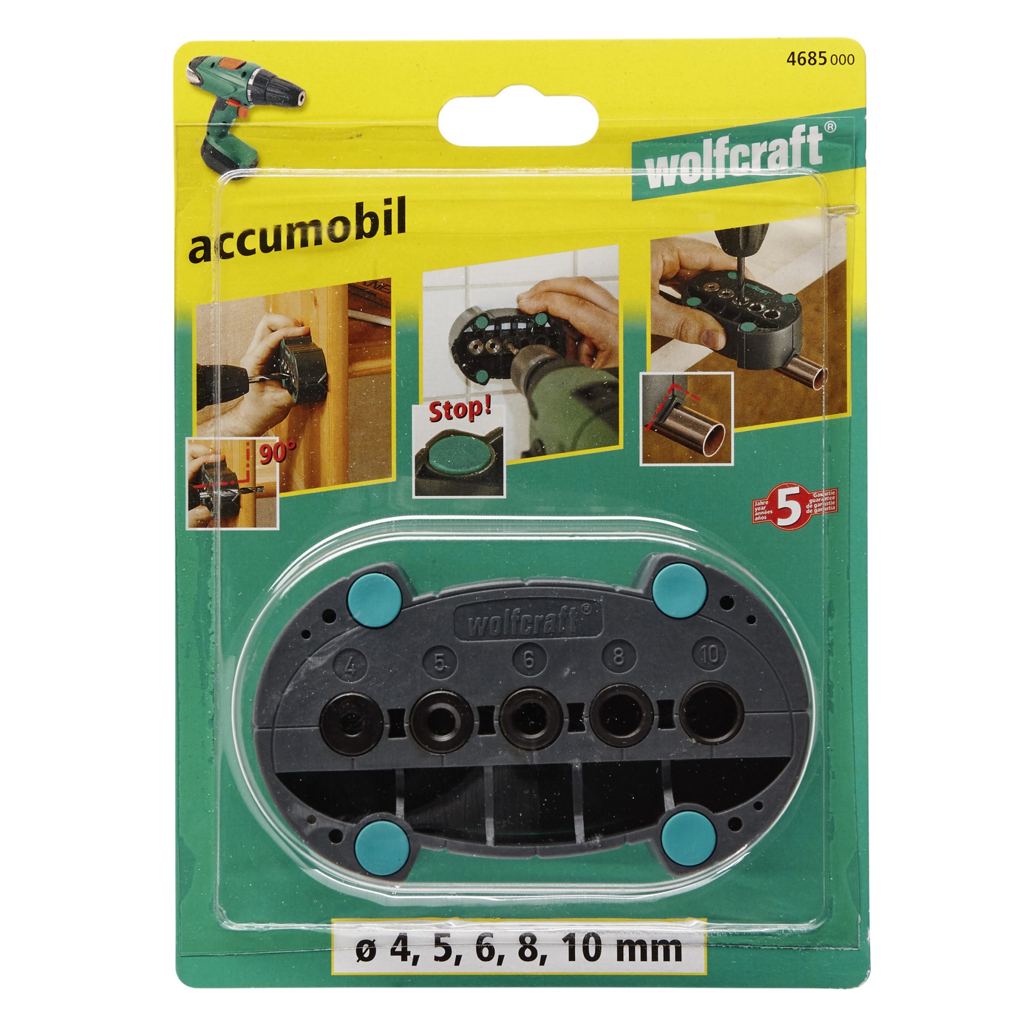 1 guía para taladrar móvil accumobil