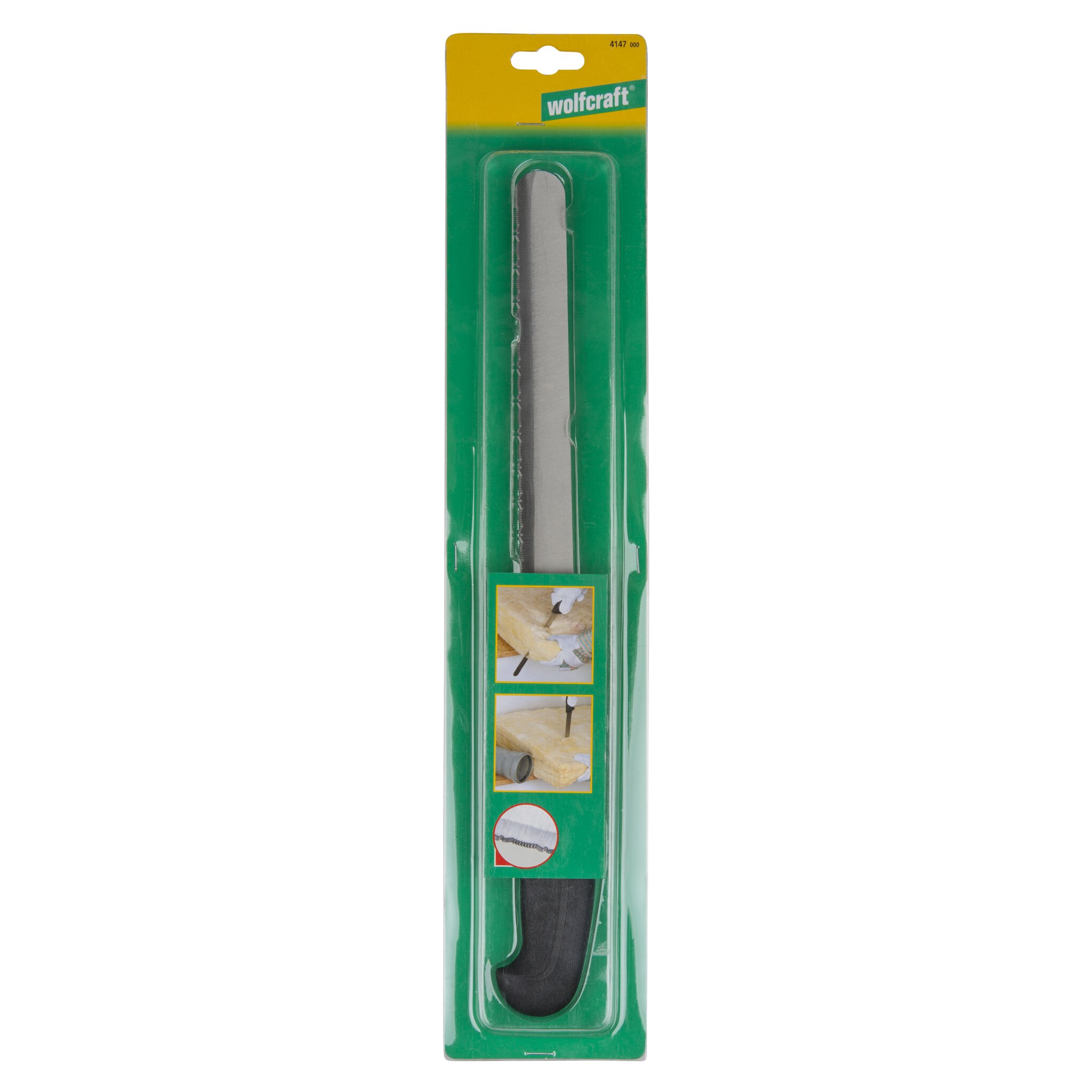 1 cuchillo para materiales aislantes, mango de plástico, 250 mm