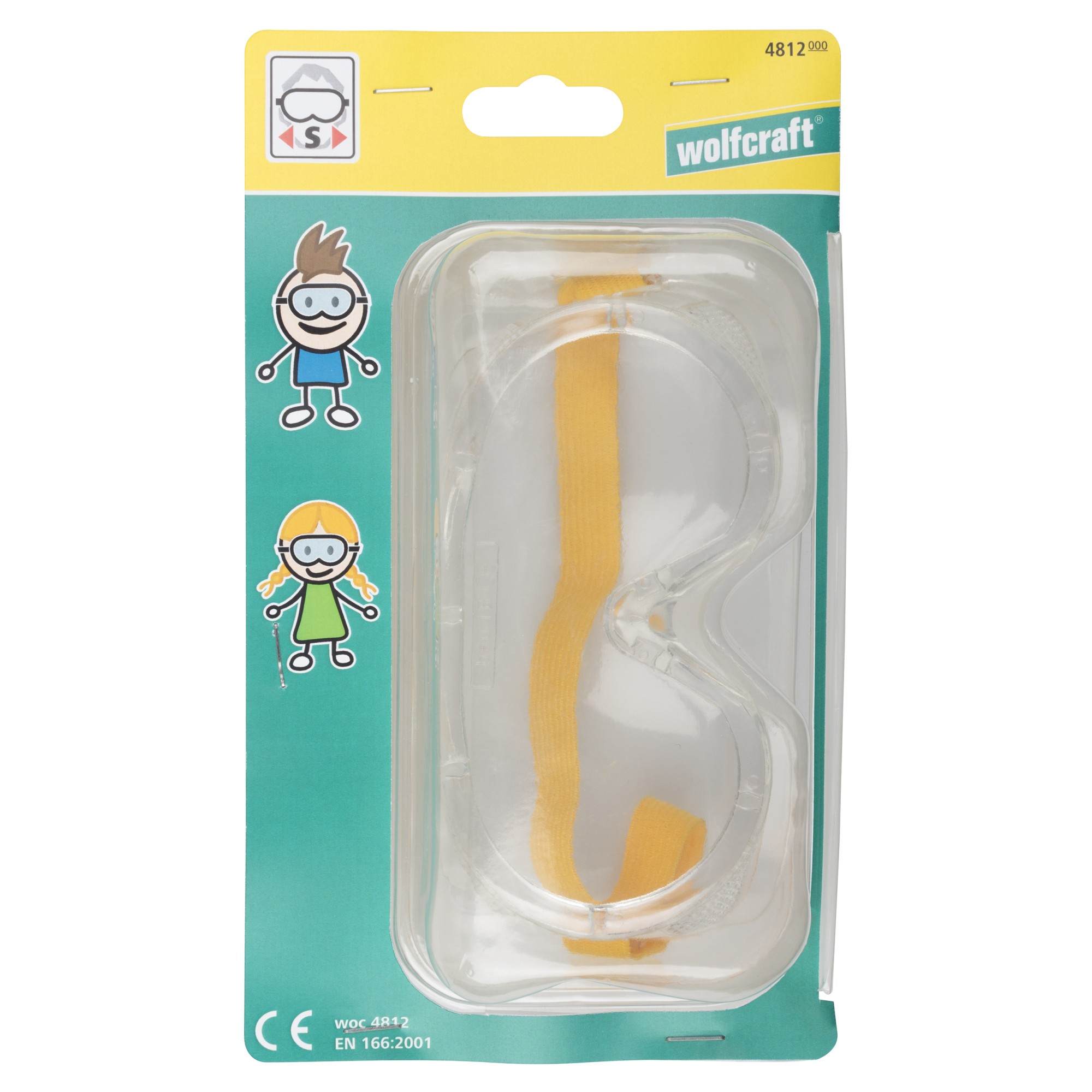 1 gafa protectora de visión total KIDS (CE)