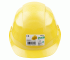1 casco protector, amarillo (CE)