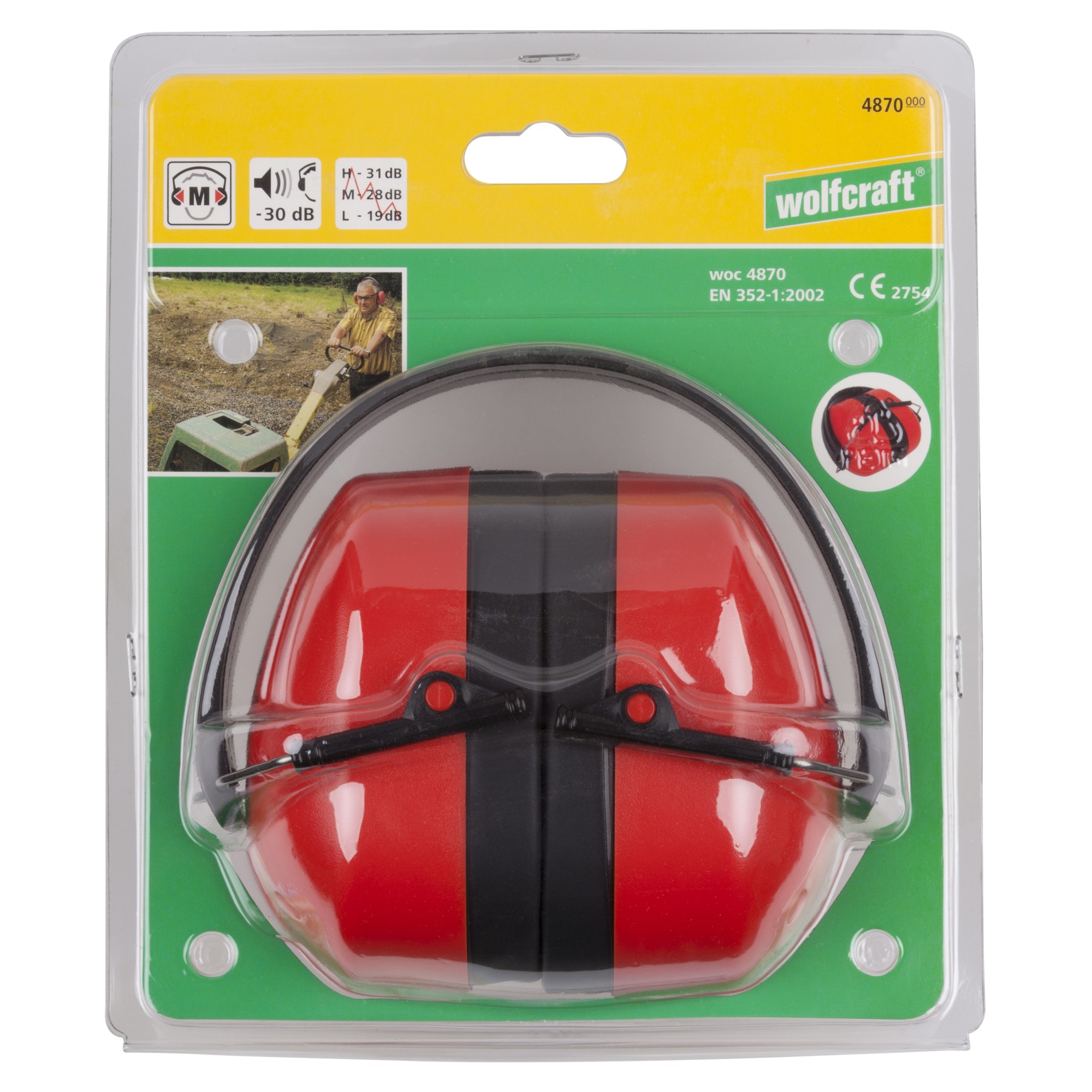 1 casco antirruido plegable Profi