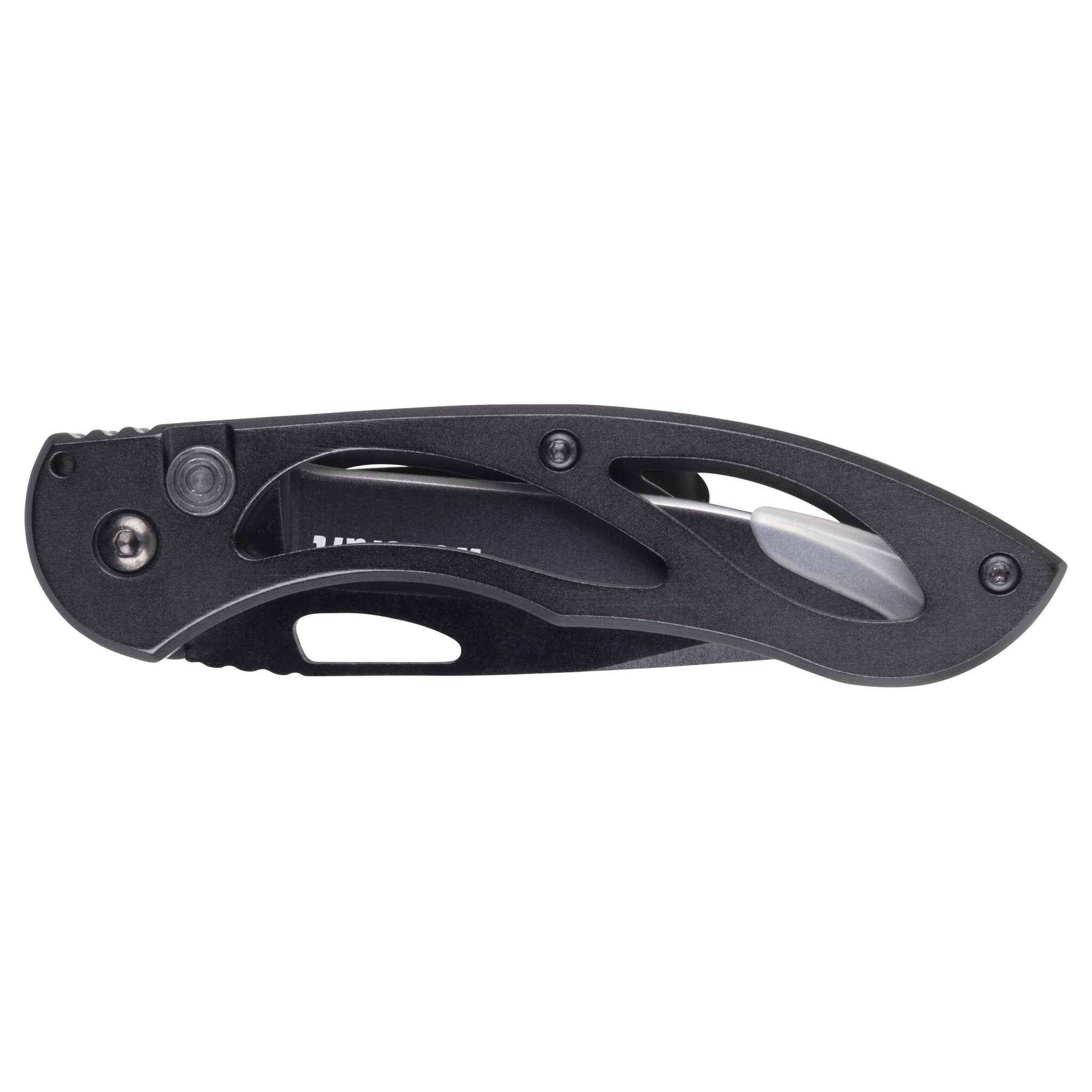 1 navaja plegable con cuchilla de filo liso de 70 mm