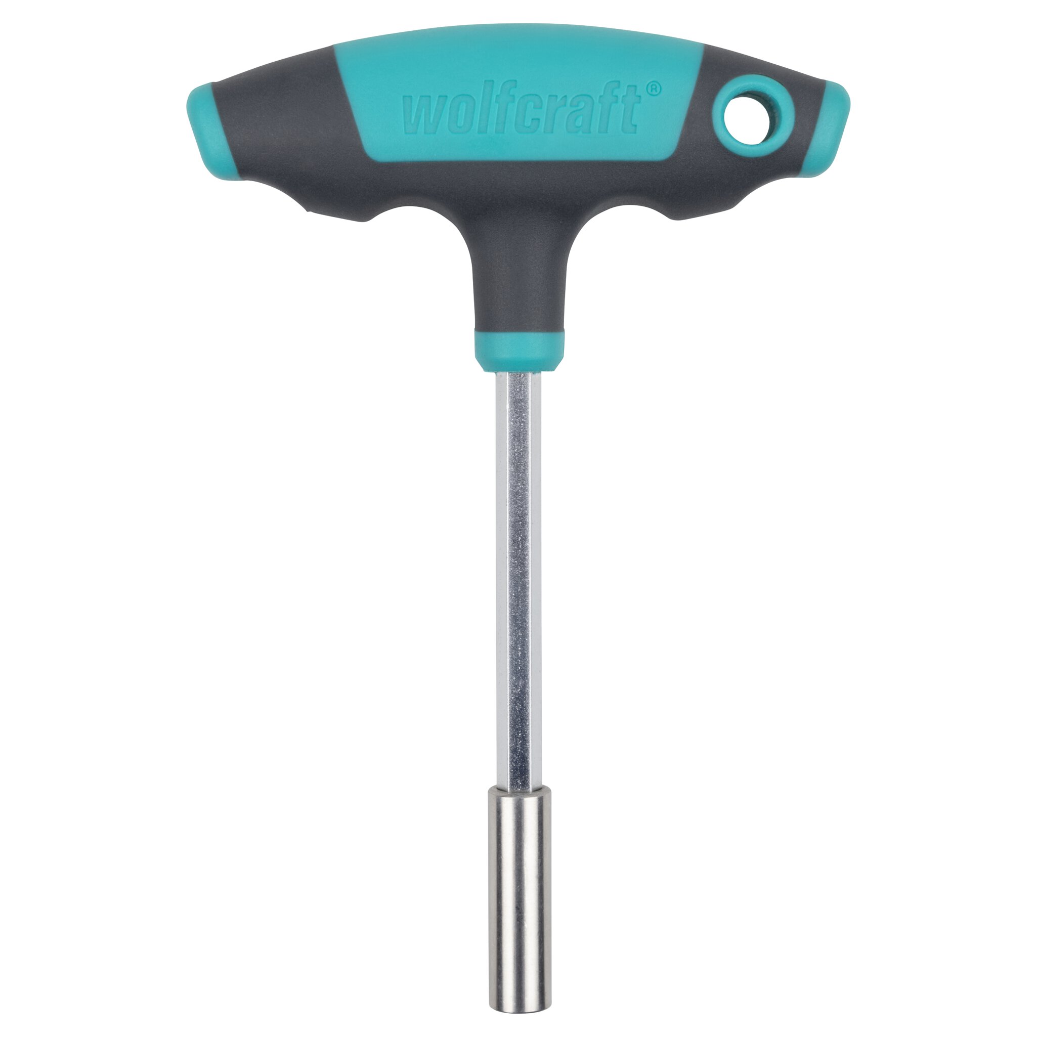 1 atornillador manual en T con racor para puntas 152 mm