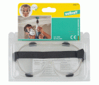 1 par de gafas de seguridad de visión total, con válvula (CE)