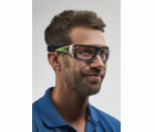Gafas de seguridad "Sport" con patillas y cinta de goma, incoloras