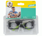 1 par de gafas de seguridad con cinta (CE)