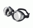 Gafas de protección contra esquirlas, con cinta de goma, incoloras