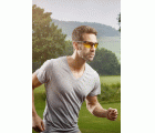 Gafas protectoras para pantalla con patillas, ahumado en amarillo, montura con sistema de clip para cristales graduados
