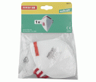 1 máscara antipolvo plegable FFP3V (CE)