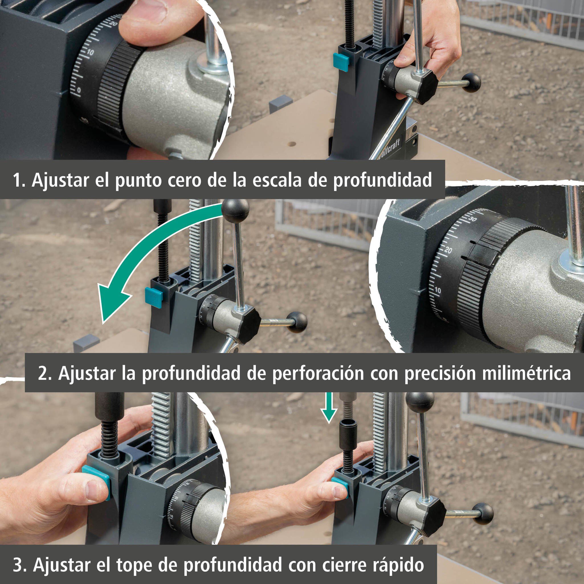 Soporte de taladro PRO