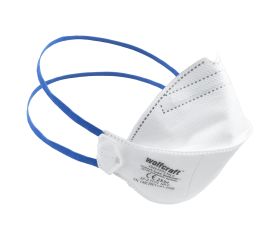 Máscara plegable de protección respiratoria FFP2