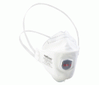 Máscara plegable de protección respiratoria con válvula, FFP3