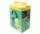 Protector auditivo con orejeras KIDS, verde