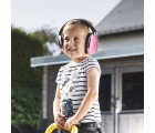 Protector auditivo con orejeras KIDS, rosa