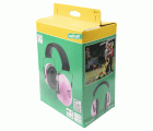 Protector auditivo con orejeras KIDS, rosa
