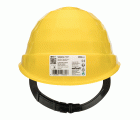Casco protector, amarillo