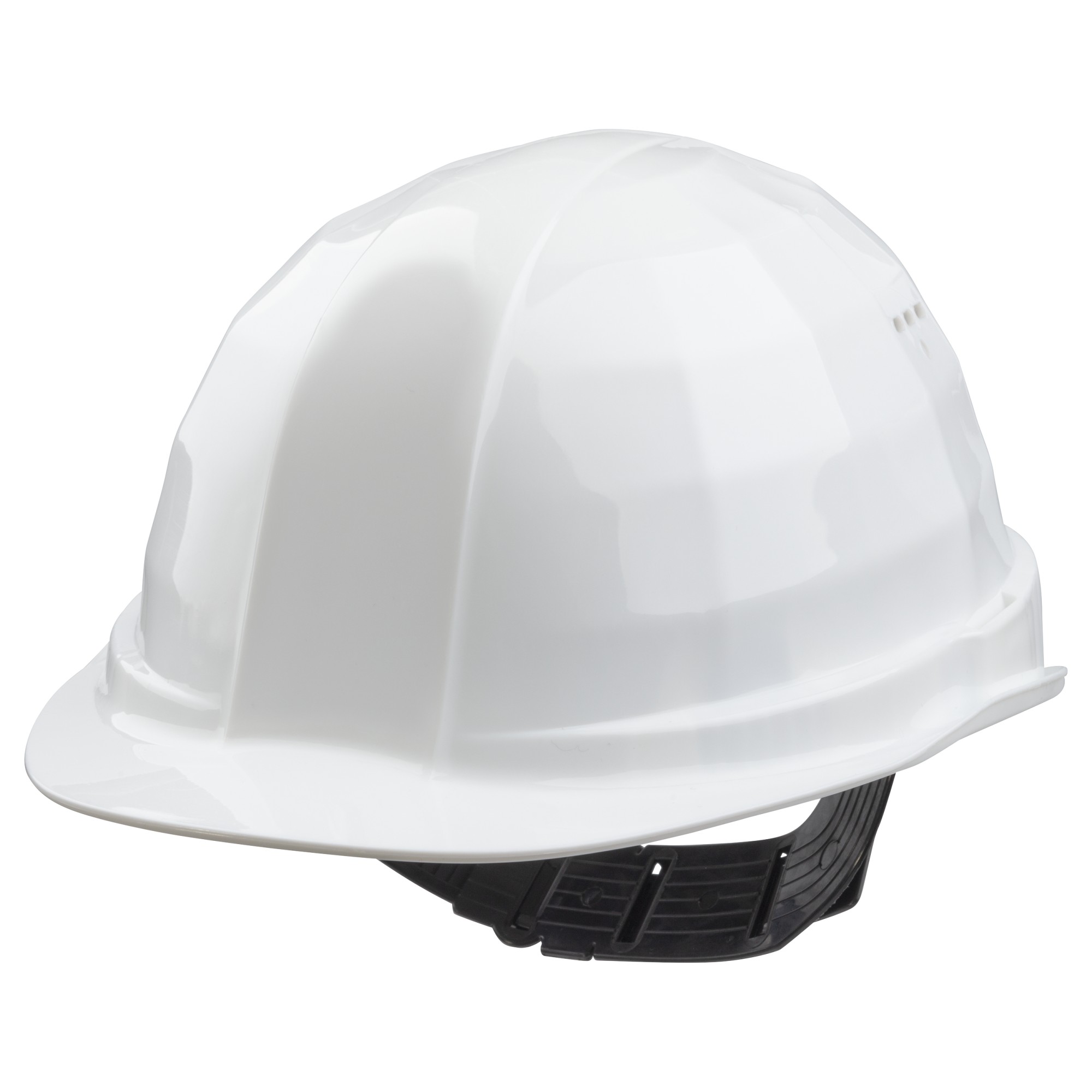 Casco protector, blanco