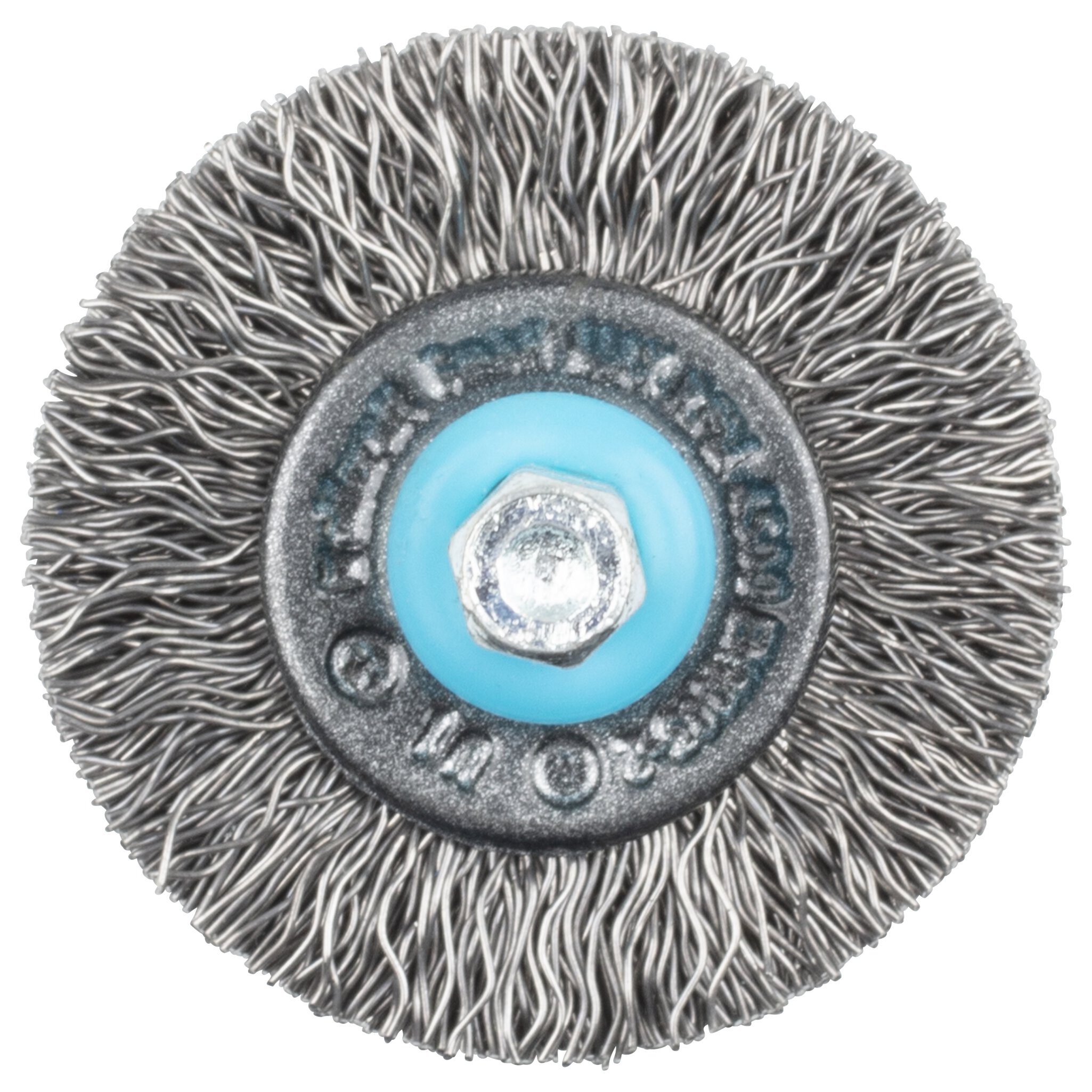 1 cepillo de disco de alambre de acero vást. hexagonal Ø 38 x 8 mm