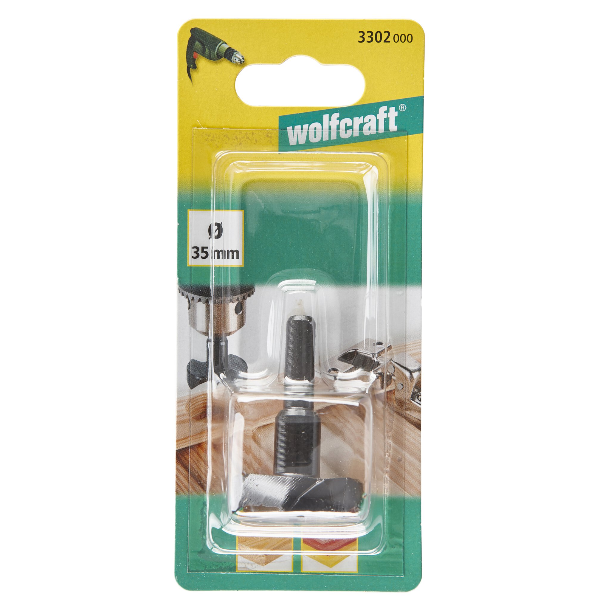 1 broca de cazoleta WS Ø 35 x 53 mm