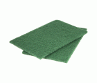 2 almohadillas de fieltro para pulir de grano basto de 150 x 230 mm
