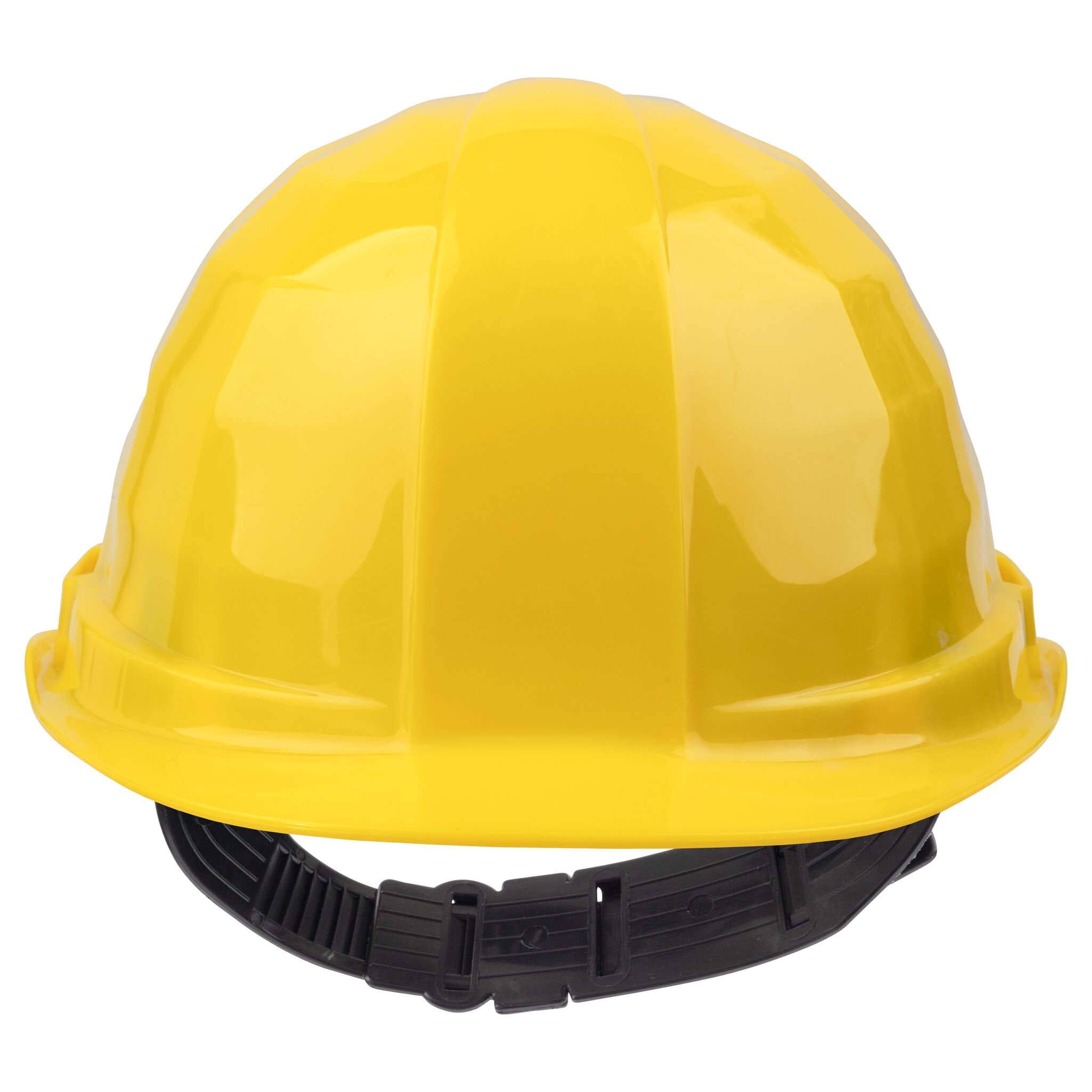 Casco protector, amarillo