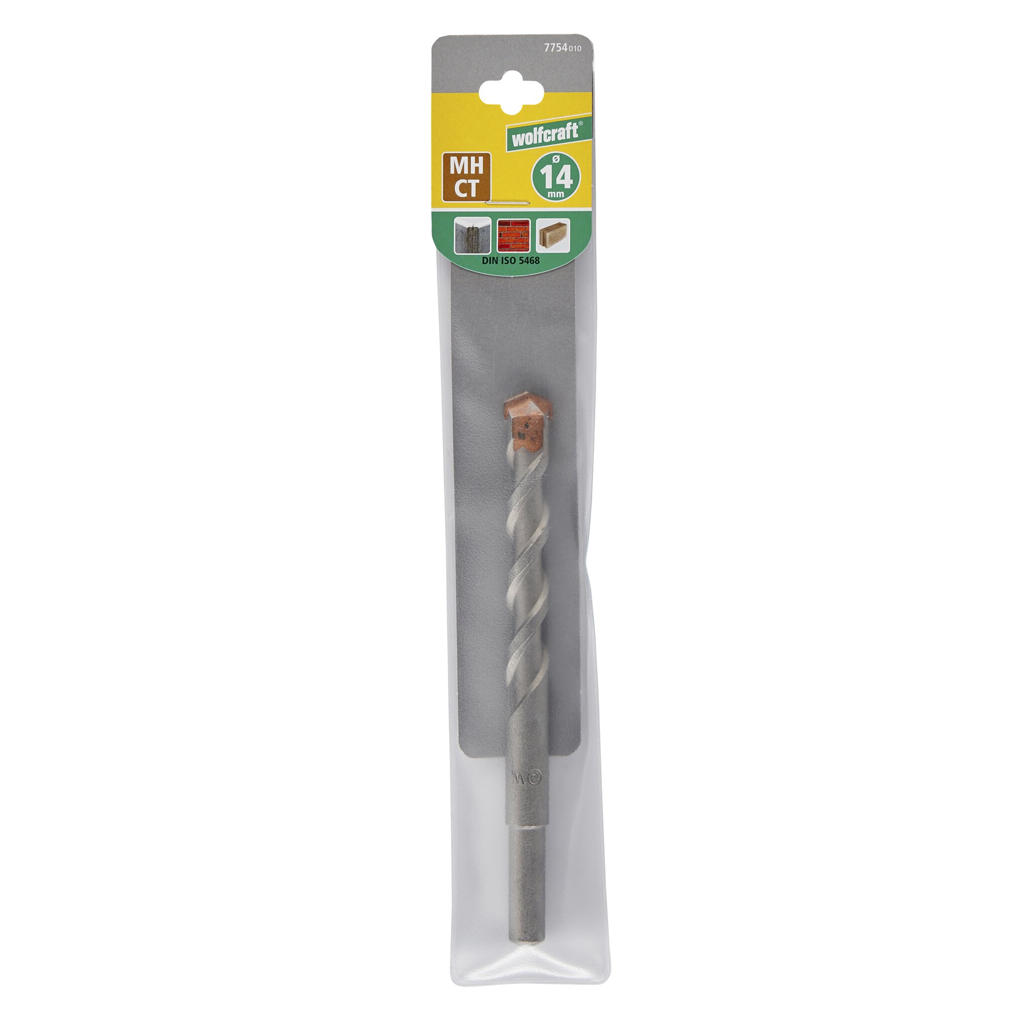 1 broca especial CT para hormigón Ø 14 x 150 mm