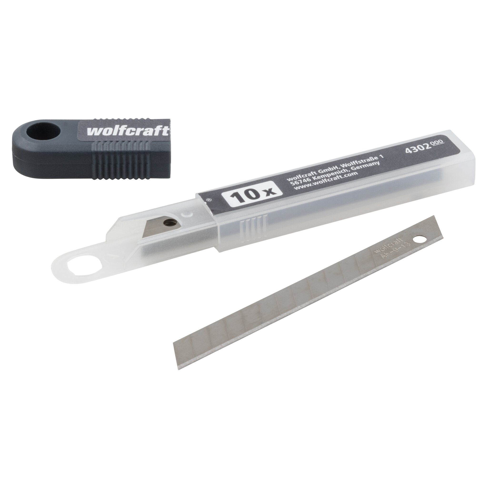 10 cuchillas separables de 9 mm